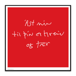 Ást mín til þín er hrein og tær