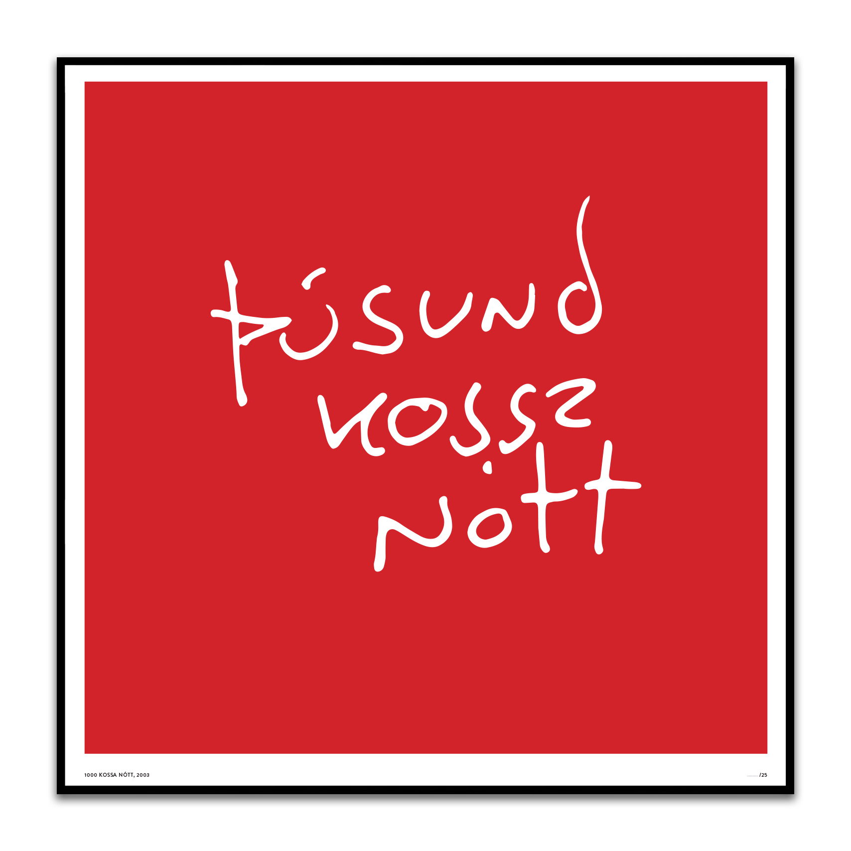 Þúsund kossa nótt