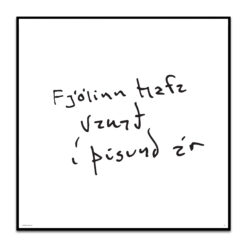 Fjöllin hafa vakað í þúsund ár 60x60